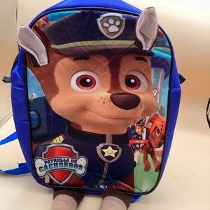 Paws patrol backpack  toddler size